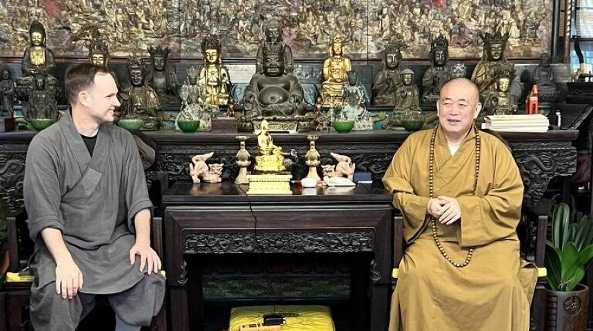 Shi Yong Xing y Bruno Tombolato